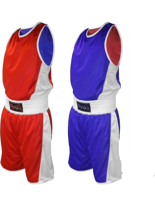 Olympus Sport Ανδρική Στολή Kick Boxing Πολύχρωμη Reversible Set