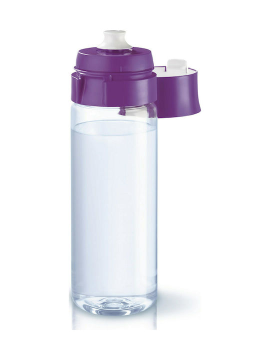 Brita Fill & Go Vital Sticlă de apă Plastic cu Filtru 600ml Transparent Violet