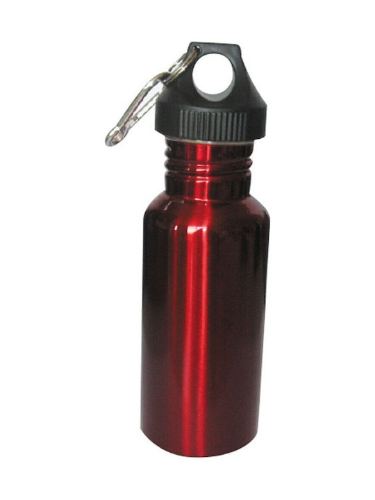 Panda Sticla de apa Din aluminiu 500ml Roșu
