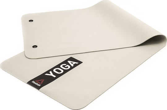 Reebok Στρώμα Γυμναστικής Yoga Λευκό (171x61x0.4cm)