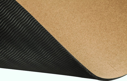 AMILA Exercise Mat Brown with Carry Strap (173x61x0.4cm)