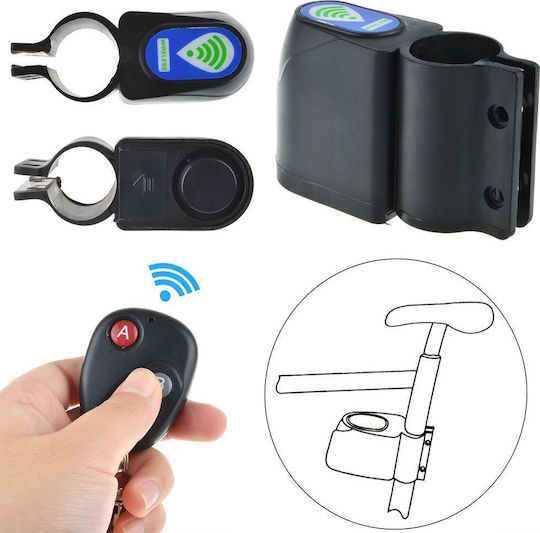 Bicycle Alarm Black