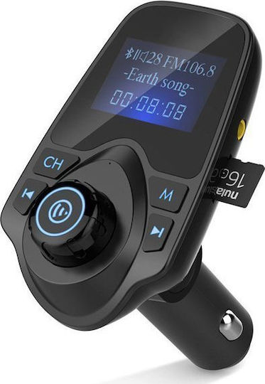 FM Transmitter Autovehicul T11 cu Bluetooth