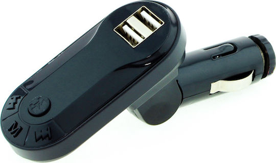 Powertech FM Transmitter Αυτοκινήτου T26 με MicroSD / USB