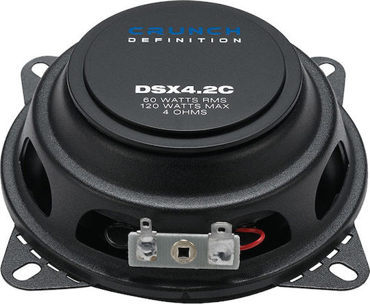 Crunch Set Auto-Lautsprecher DSX 4.2 E Autolautsprecher 4" mit 60W RMS (2 Weg)