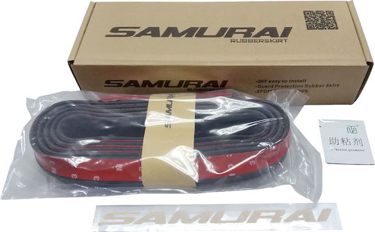 Samurai Protections for Car Bumpers 2.5m x 2.5m 1pcs Black