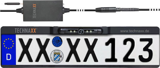 Technaxx WiFi Κάμερα Οπισθοπορείας Κάμερα Οπισθοπορείας Αυτοκινήτου με Πλαίσιο Πινακίδας & Νυχτερινή Λήψη Universal