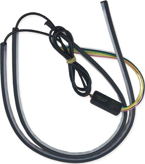 Εύκαμπτος σωλήνας RGB LED 60cm 2τμχ