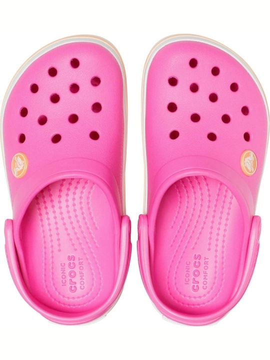 Crocband Children's Anatomical Beach Shoes Pink