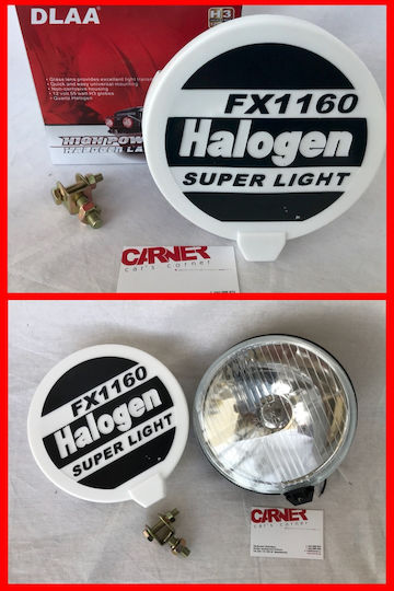 Auto Gs FΧ-160 Στρογγυλός Προβολέας Αυτοκινήτου Universal 12V 55W 18cm 1τμχ