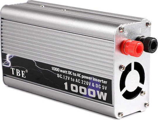 Factory TBE1000W Car Inverter Modified Sinewave 1000W to Converter 12V DC in 220V AC with 1xUSB
