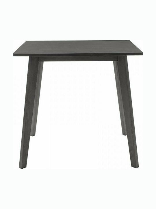 Τραπεζαρία Benson / Toto με 4 Καρέκλες 80x80εκ. Rustic Grey