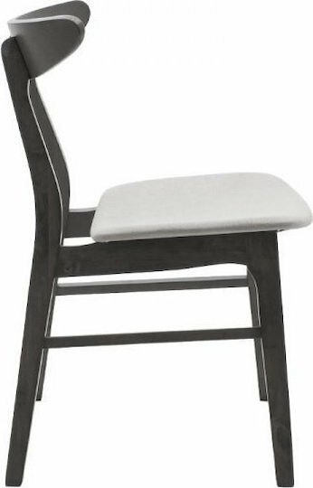 Orlean Καρέκλα Κουζίνας Ξύλινη Rustic Grey 49x53.5x78εκ.