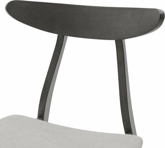 Orlean Καρέκλα Κουζίνας Ξύλινη Rustic Grey 49x53.5x78εκ.