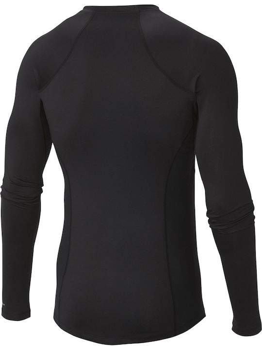 Columbia Midweight Stretch Bluza termică pentru bărbați cu mâneci lungi Negru