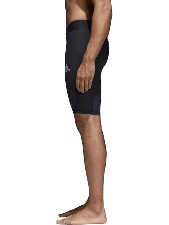 adidas Alphaskin Ανδρικό Ισοθερμικό Σορτς Compression Μαύρο