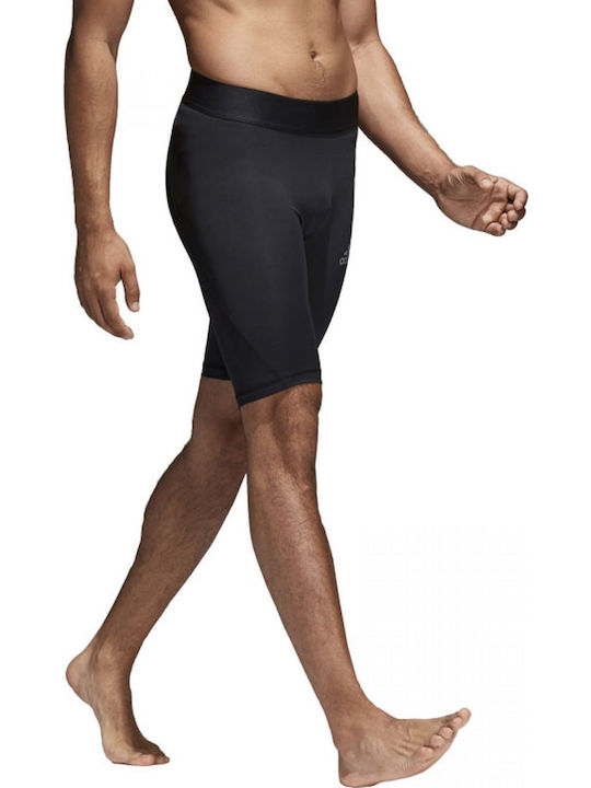 adidas Alphaskin Ανδρικό Ισοθερμικό Σορτς Compression Μαύρο