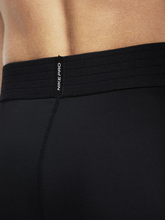 Nike Ανδρικό Αθλητικό Κολάν Compression Κοντό Μαύρο