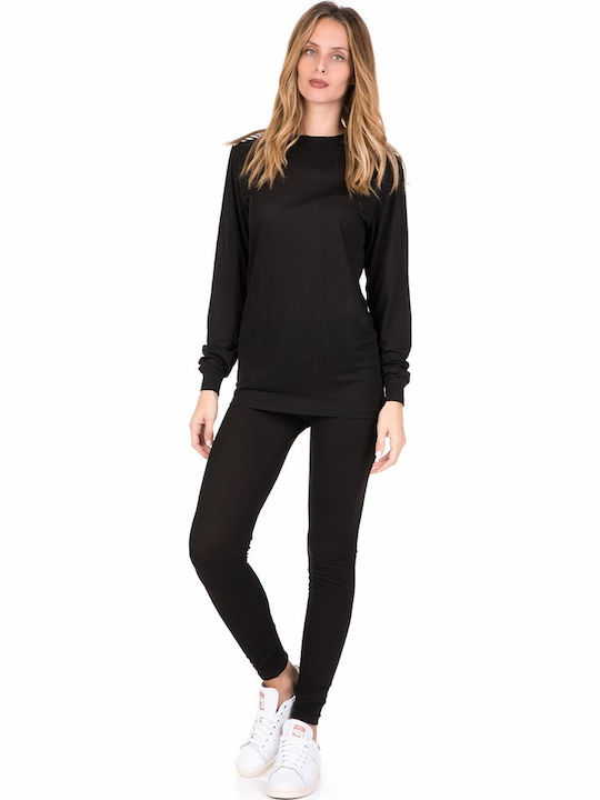 Helly Hansen Comfort Light Set Set termic pentru femei Negru