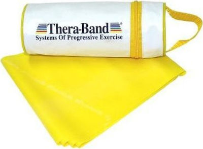 Thera-Band Ελαστικός Ιμάντας Γυμναστικής Μαλακός Κίτρινος 2.5m