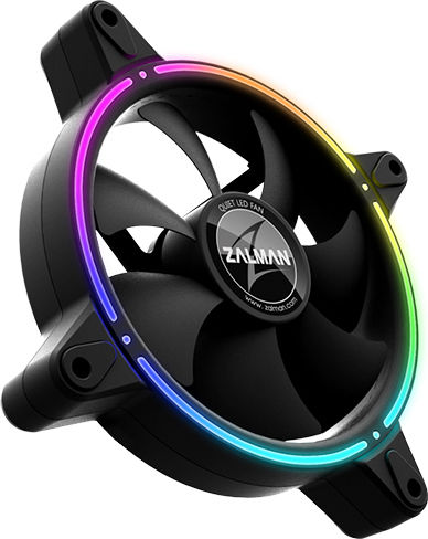 Zalman RFD120A Case Fan (1500rpm / 34.34cfm) με RGB Φωτισμό και Σύνδεση 3-Pin