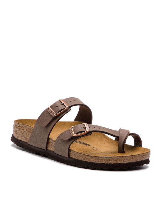 Mayari Birko-Flor Women's Anatomic Sandals Mocca Narrow Fit