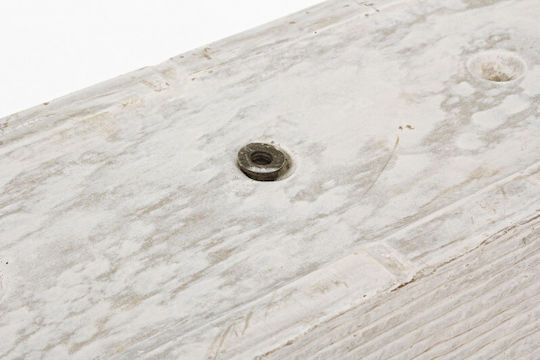 Bizzotto Set 2 Stone High Square Sand Vase Ghiveci din piatra Bej