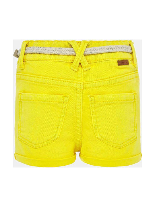 Mayoral Kids Shorts/Bermuda Fabric Yellow