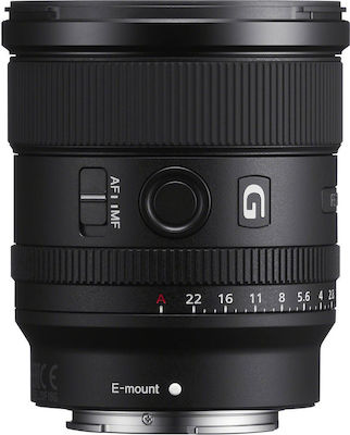 Sony Full Frame Φωτογραφικός Φακός FE 20 mm F1.8 G Wide Angle για Sony E Mount Black