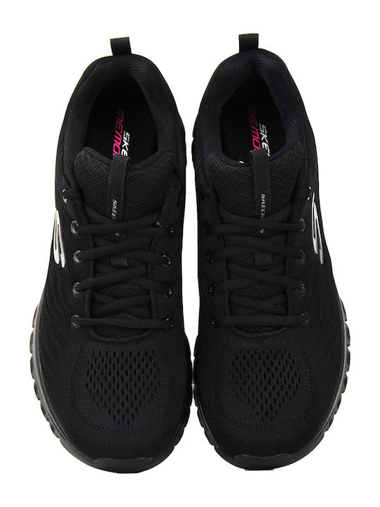 Graceful Get Connected Sport Shoes Running Black