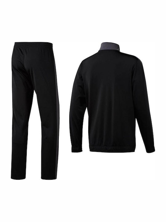 Tricot Tracksuit Set Trening Lucios Negru