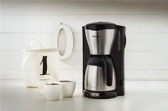 Philips Filter Coffee Machine 1000W Silver