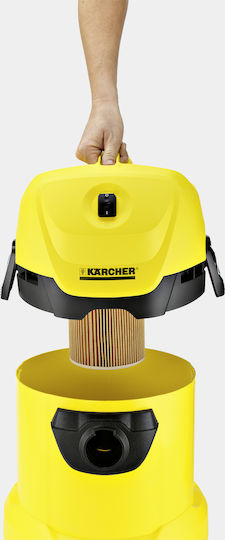 Karcher WD 3 Aspirator Lichide / Solide 1000W Recipient 17lt