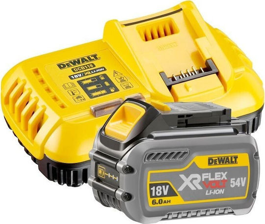 DEWALT DCG414T1 Grinder 125mm Battery Brushless 1x6Ah