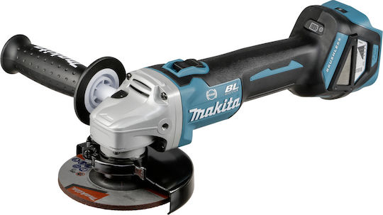 Makita Τροχός 125mm Μπαταρίας Brushless με Ρύθμιση Στροφών 18V Solo