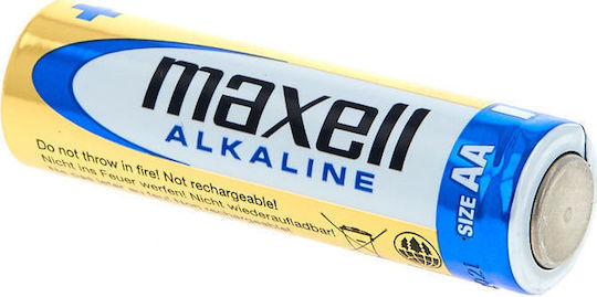 Maxell Αλκαλικές Μπαταρίες AA 1.5V 4τμχ