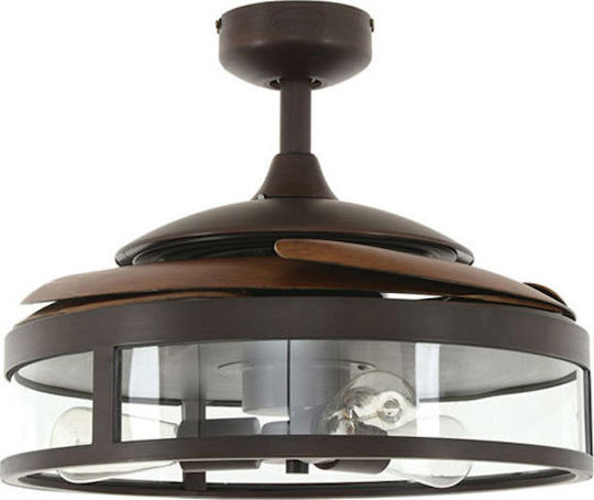 Fanaway Classic Ανεμιστήρας Οροφής 122cm με Φως Rubbed Bronze