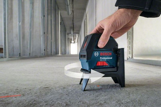 Bosch GCL 2-15 Αυτορυθμιζόμενο Γραμμικό Αλφάδι Laser Κόκκινης Δέσμης 1.5V με Εύρος Εργασίας 15m