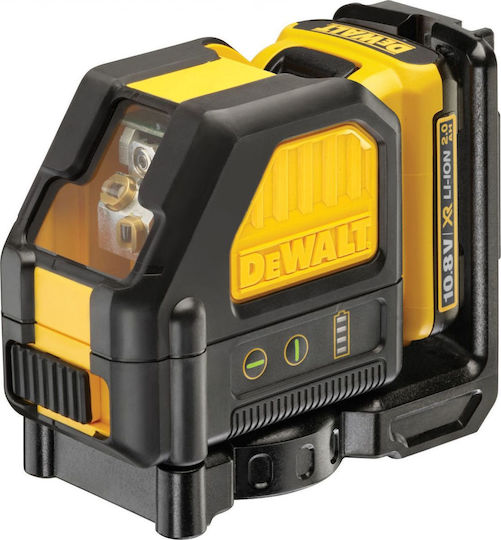 Dewalt DCE0825D1R Αυτορυθμιζόμενο Γραμμικό Αλφάδι Laser Κόκκινης Δέσμης 10.8V με Εύρος Εργασίας 15m