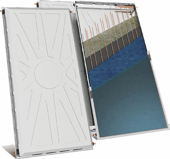 Nobel Classic Încălzitor solar de apă 200 litri Sticlă Energie Triplă cu colector de 4 metri pătrați