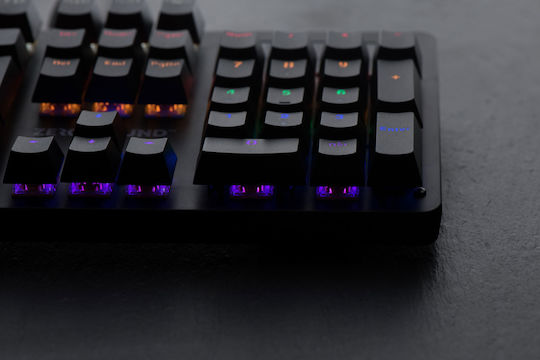 Zeroground KB-2600G Simeto Gaming Tastatură Mecanică cu Custom Blue comutatoare și iluminare RGB (Engleză US)