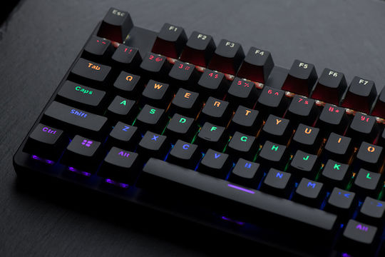 Zeroground KB-2600G Simeto Gaming Tastatură Mecanică cu Custom Blue comutatoare și iluminare RGB (Engleză US)