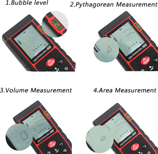 Laser Distance Meter OQ-40/40S with Range up to 40m