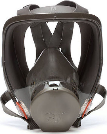 3M Mask Full Face without Filters 6800 Gray
