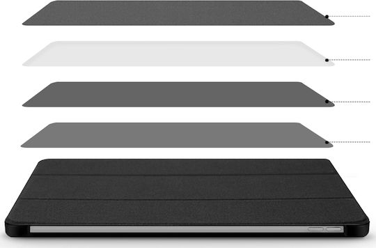 Ringke Smart Flip Cover Μαύρη (iPad Pro 2018 12.9")