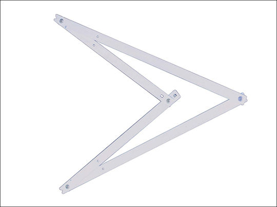 Stanley Carpenters Aluminum Angle Ruler 17.2cm