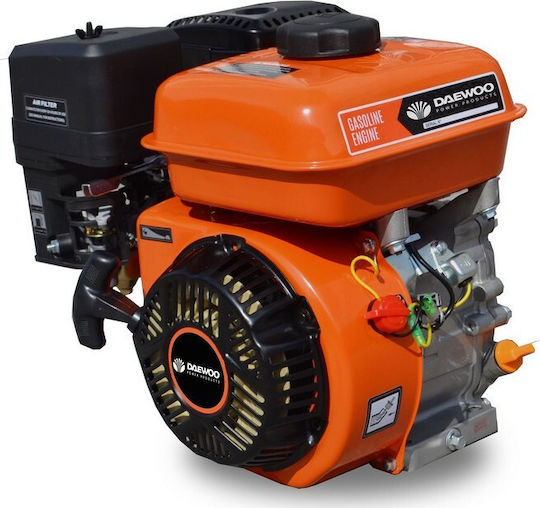 Daewoo GAE168FB Gasoline Engine 4 Stroke 196cc 6.5hp with Keyway (Tank 3.6lt)