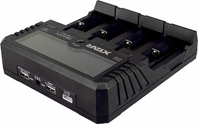 XTAR VP4 Plus Dragon Charger 4 Batteries Li-ion/Ni-Cd/Ni-MH Size AA/AAA/D/18650/16340/26650/14500