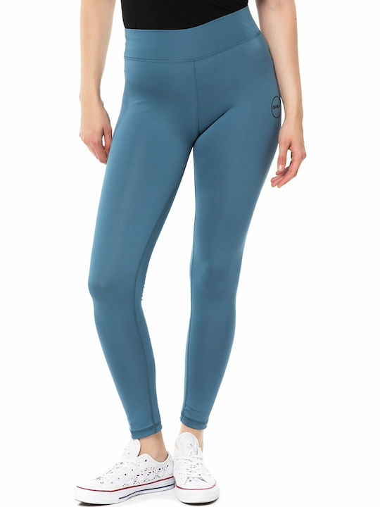 Up & Fit Performance 17-28034 Schulung Frauen Lang Leggings Hochgeschnitten Denim