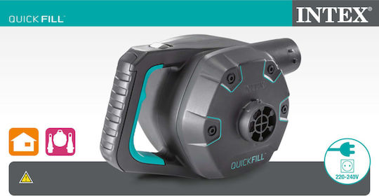 Intex Quick Fill Ηλεκτρική Τρόμπα για Φουσκωτά 230V